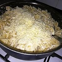 recette Farfalles au 3 fromages