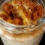 recette Crème aux oeufs poire et speculos