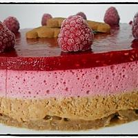 recette Bavarois framboise spéculoos