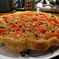 recette Tatin de tomates aux pistaches