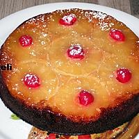 recette GATEAU RENVERSE A L'ANANAS