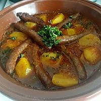 recette TAJINE DE MERGUEZ