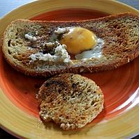 recette Oeuf cuit dans un pain