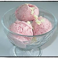 recette Glace à la fraise