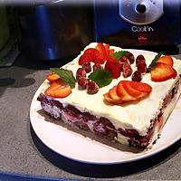 recette Tiramisu spéculos framboises fraises