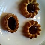 recette Sablés dans des moules silicone a la confiture