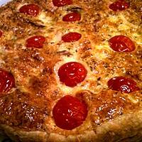 recette Quiche feuilletée au poulet