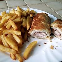 recette cordon bleu feuilleté