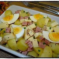 recette Salade de pommes de terre au babybel
