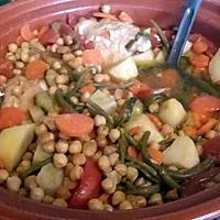 recette Tajine de Poulet aux légumes