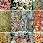 recette Tagliatelles gratinées, au jambon, sauce aux tomates, crème béchamel
