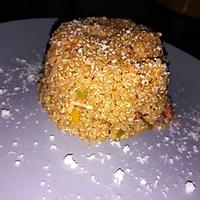 recette Quinoa a la tomate, poivrons et dinde