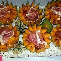 recette Melons garnis