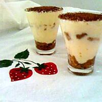 recette TIRAMISU EN VERRINE