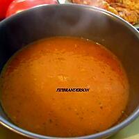 recette soupe de tomate POINT A LA LIGNE