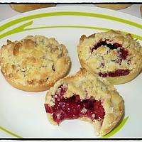 recette Tartelettes crumble à la framboise