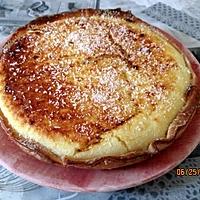 recette Tarte au flan de coco avec ou sans gluten