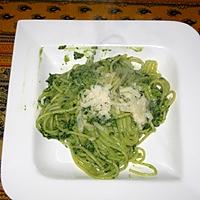 recette Spaghettis à la crème d'épinards et ricotta