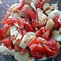 recette Salade de pommes de terre / tomates