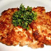 recette ESCALOPES DE POULET PANEES AU CITRON