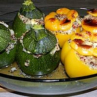 recette Duo de petits farcis au quinoa