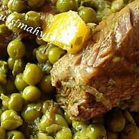 recette THE tagine exquissime de pois et de fond d'artichaut....