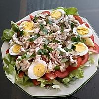 recette Salade repas à la daurade
