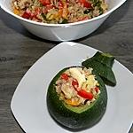 recette Courgettes farcies aux thon