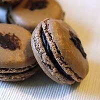 recette Macarons au chocolat