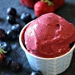 recette Glace aux fruits rouges sans sorbetière