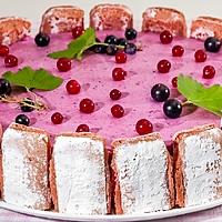 recette Charlotte au cassis