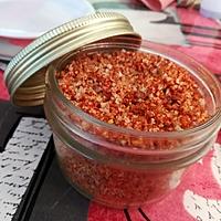 recette Sel aromatisé au piment d’Espelette