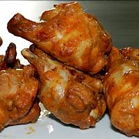 recette Pilons de poulet épicés au miel