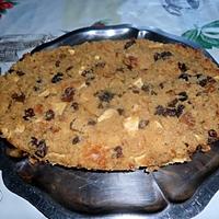 recette Pudding raisin pomme