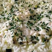 recette Risotto à la courgette