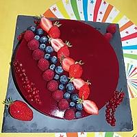 recette Bavarois aux fruits rouges