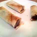 recette Fondant au chocolat en nem
