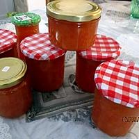 recette confiture de melon vanille