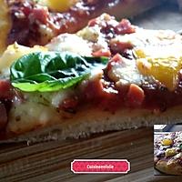 recette Pizza jambon tomate