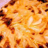 recette TARTE A LA POIRE AMANDINE