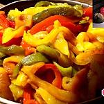 recette Poivrons grillés au four