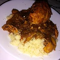 recette Tajine de poulet aux oignons