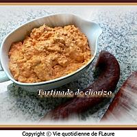 recette Tartinade de chorizo