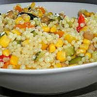 recette Couscous perlé végétarien