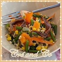 recette Salade jaune et orange