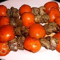 recette Brochettes de canard aux abricots