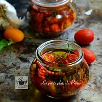 recette Conserves de tomates cocktail à l'huile (tomates confites)