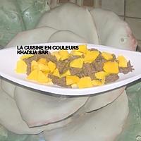 recette Emincé de boeuf à la mangue