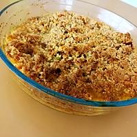 recette Crumble abricots brugnons au petits beurres