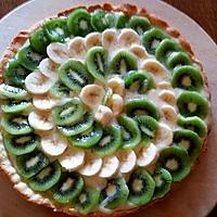 recette Tarte kiwi banane